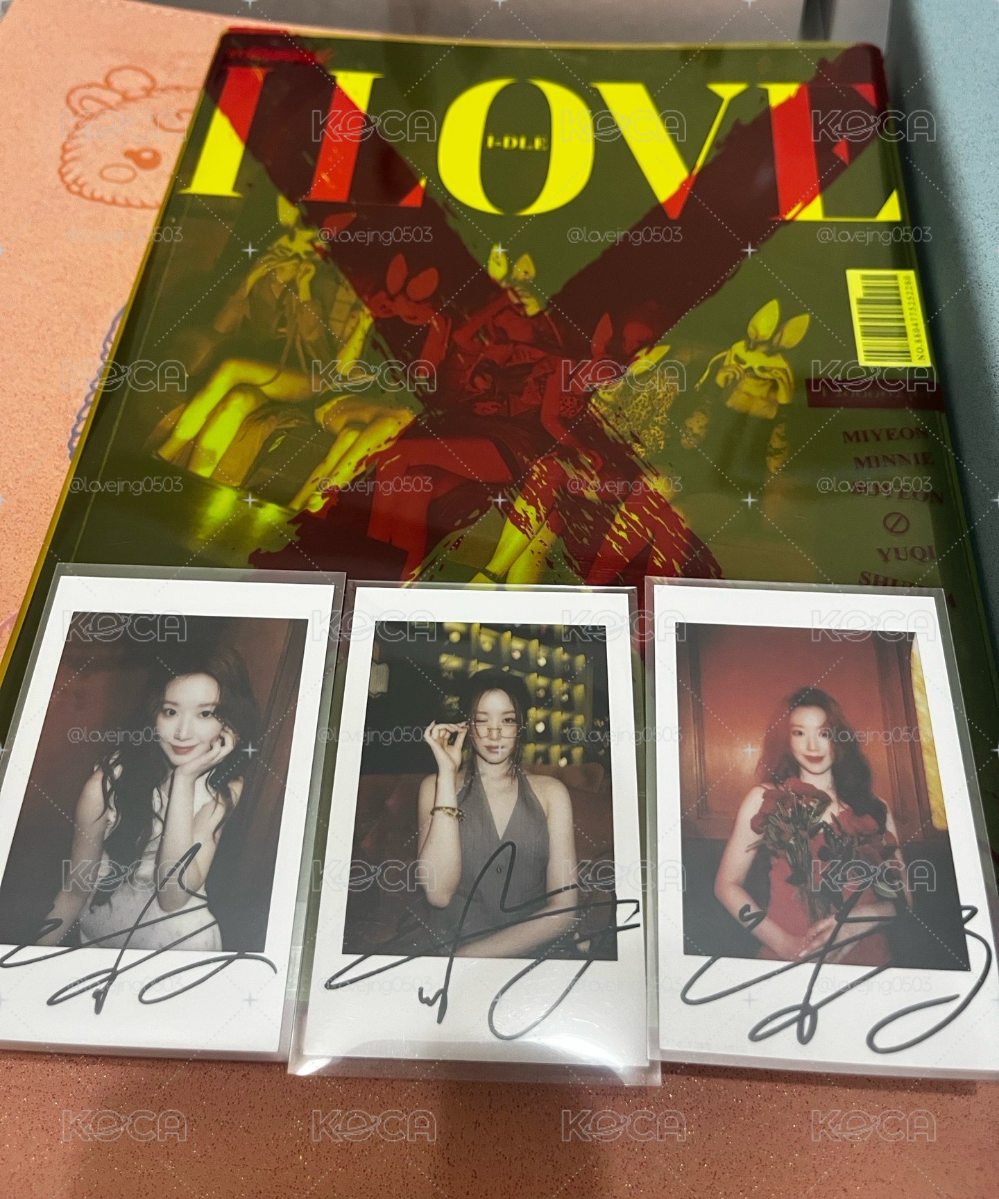 I love X-file版 . 刷追花雜誌卡