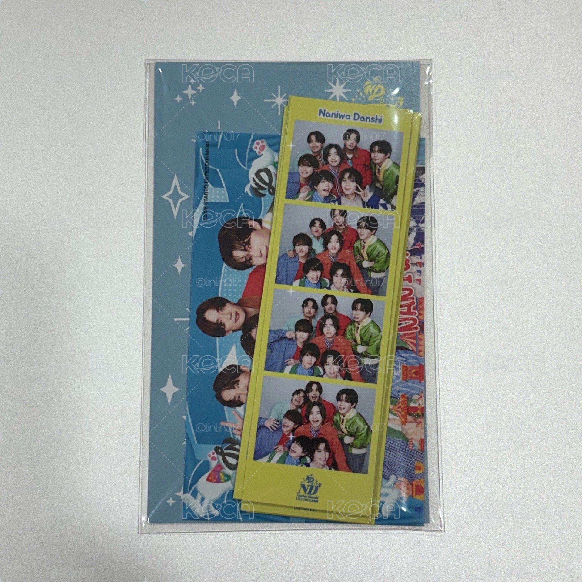 ［全新現貨］浪花男子 なにわ男子2026ND5 官方週邊 四格小卡+貼紙