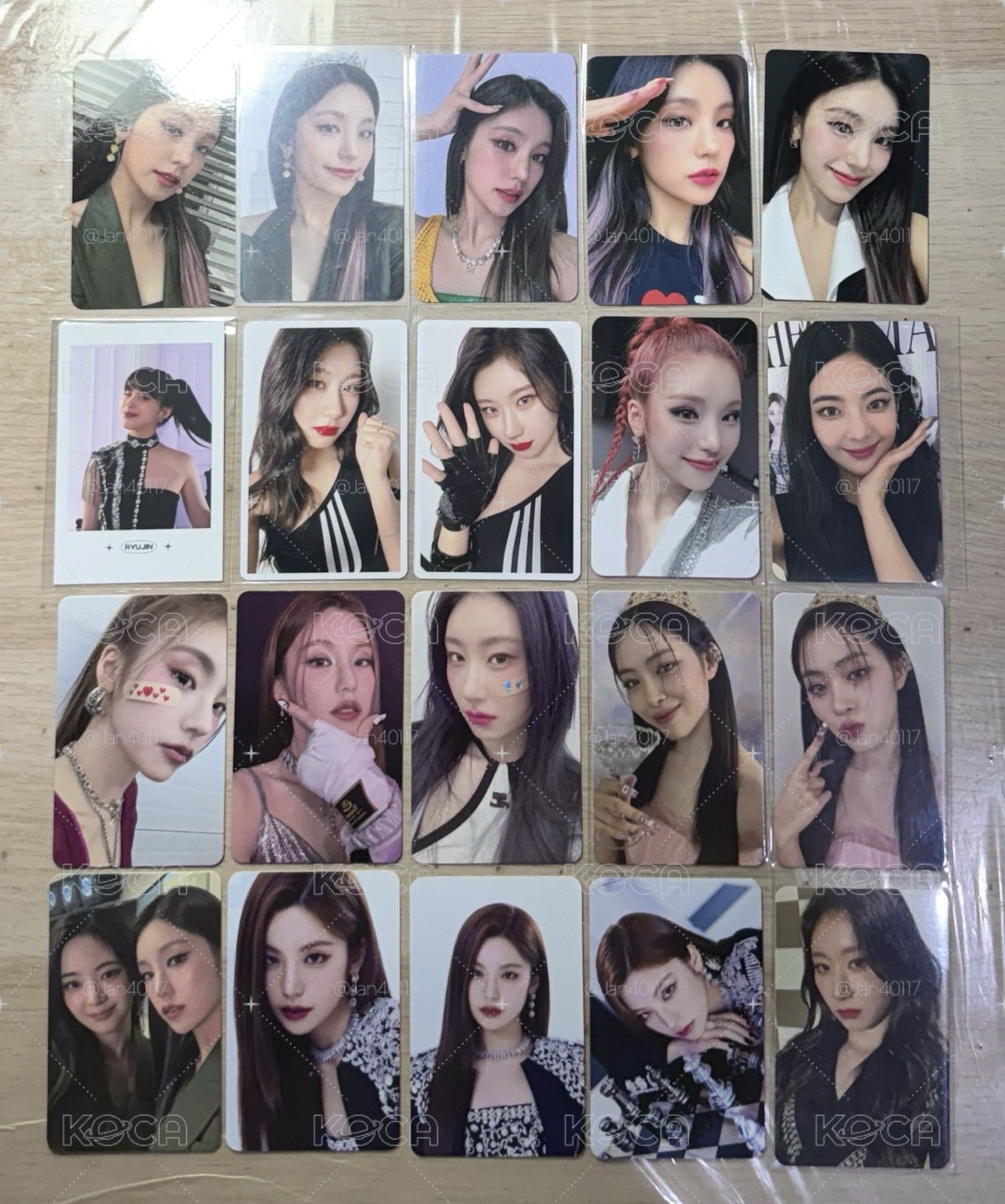 ITZY 申留真 殭屍娃 小盤