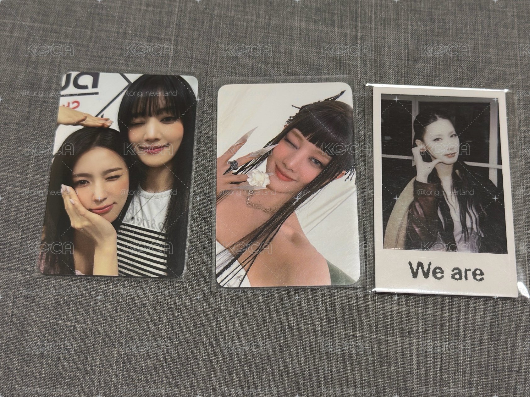 i-dle 狗狗姐妹 世巡分隊卡 整圖一起出