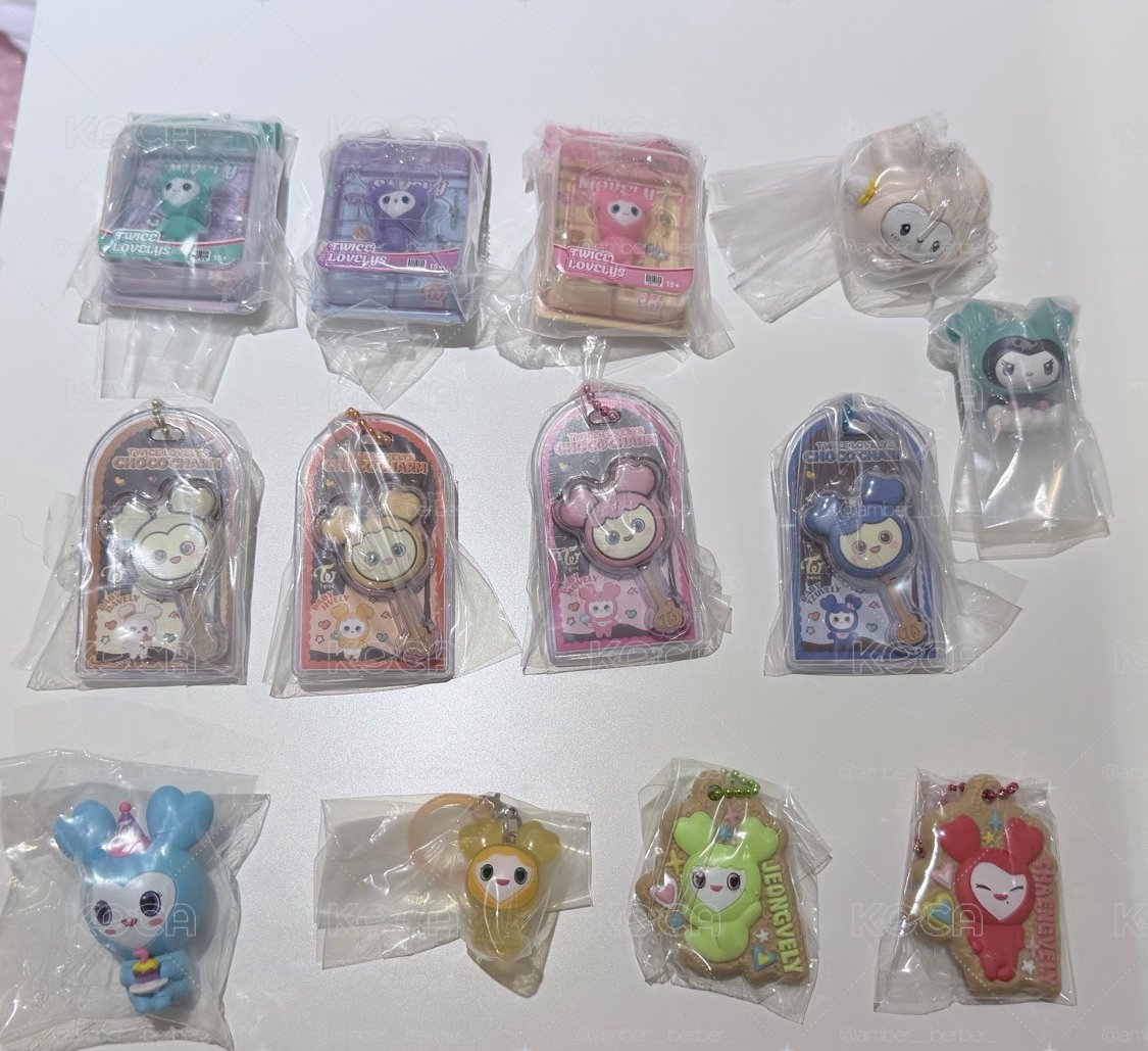 TWICE扭蛋/食玩周邊 全新品