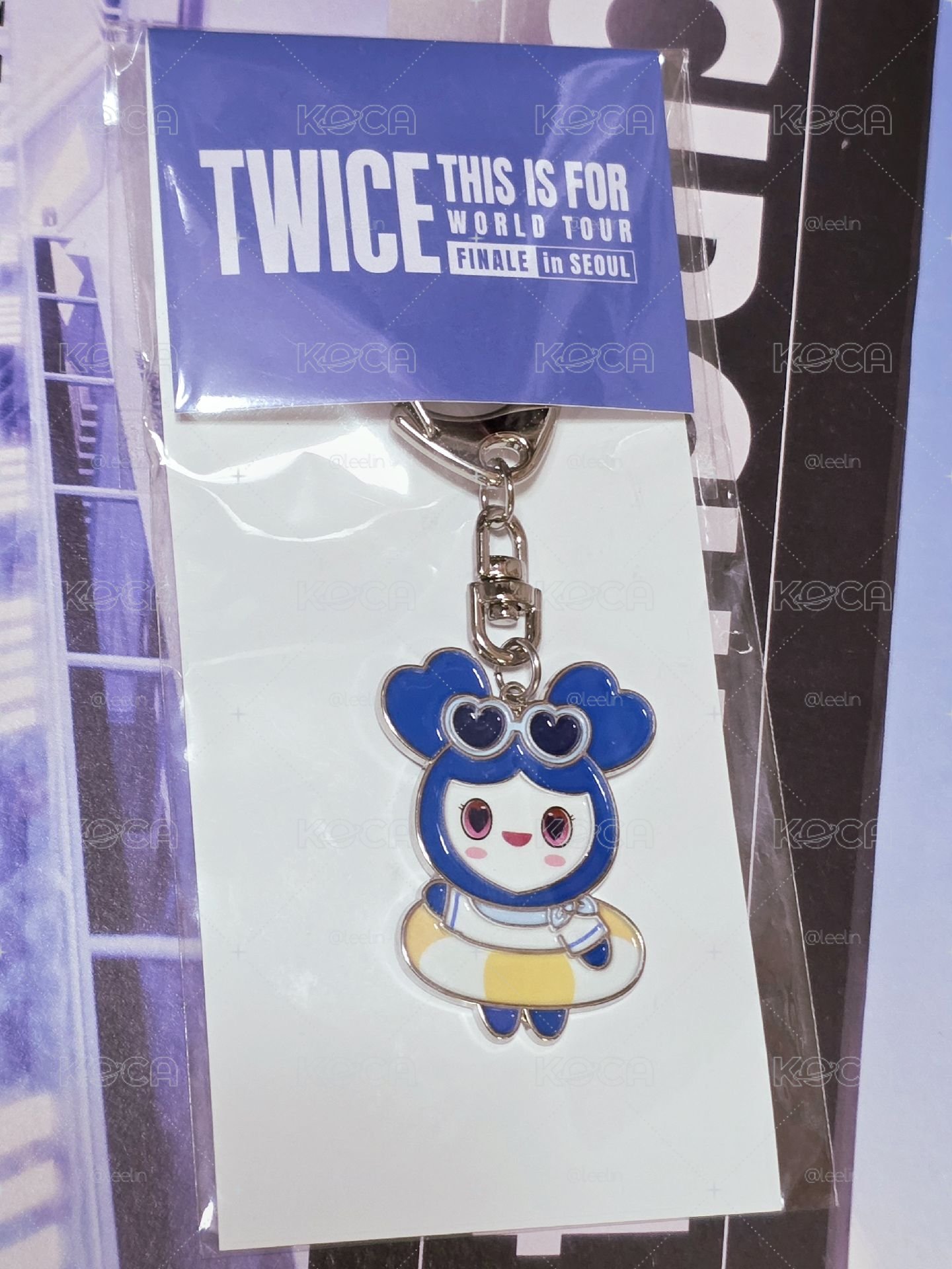 未拆 安可快閃  Tzuvely 金屬鑰匙圈