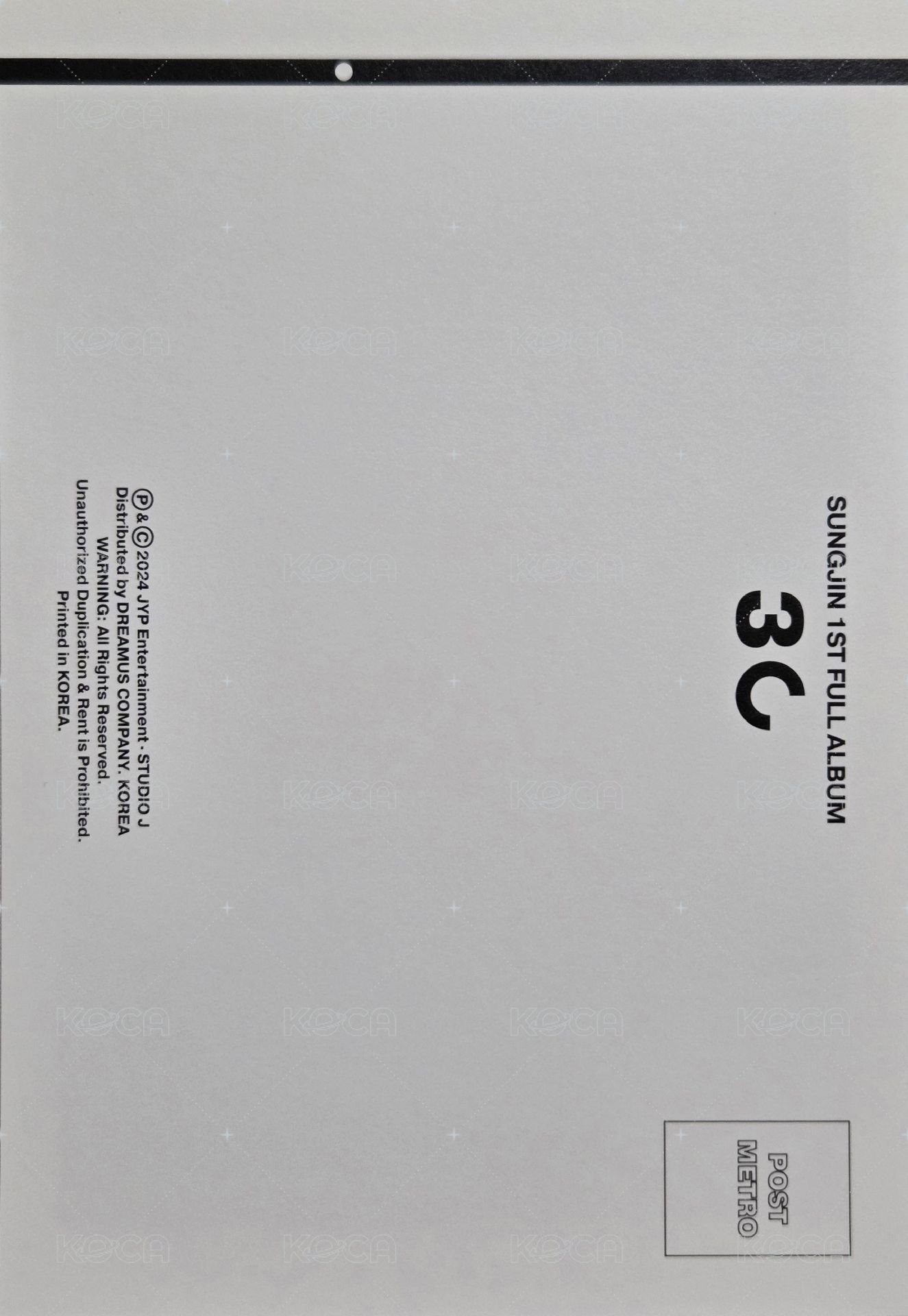 30 Postcard  Back