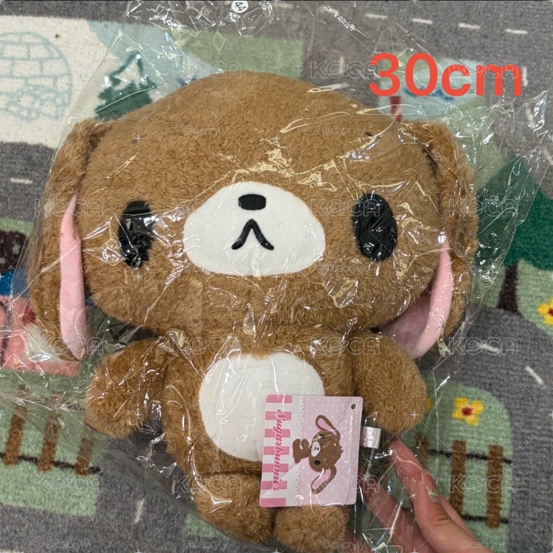 免包手 現貨 全新 蜜糖邦尼 韓國限定 娃娃 甜點兔 焦糖兔子 公仔 大娃 30cm 20cm 毛絨娃娃 公仔 韓版