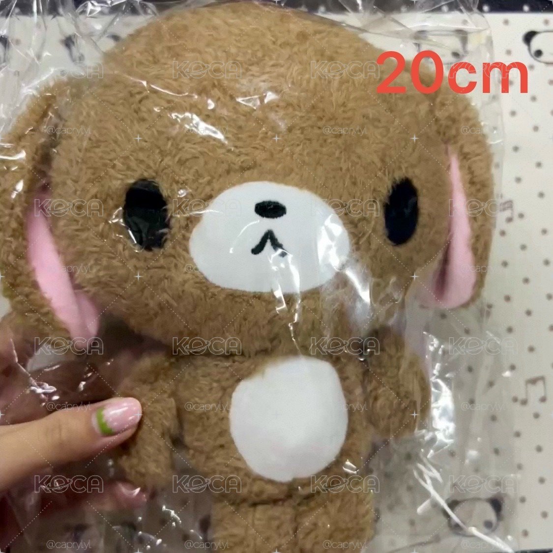 免包手 現貨 全新 蜜糖邦尼 韓國限定 娃娃 甜點兔 焦糖兔子 公仔 大娃 30cm 20cm 毛絨娃娃 公仔 韓版