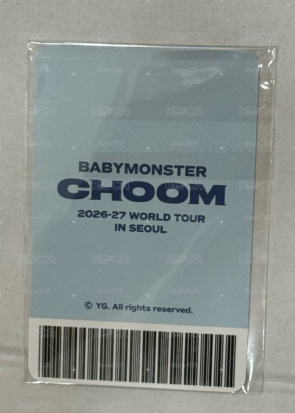 yg滿額賢不用多帶，未拆原包裝