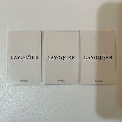 BTS 防彈少年團 金泰亨 V layover 環球 幸運卡 LD 回眸泰 紅衣泰