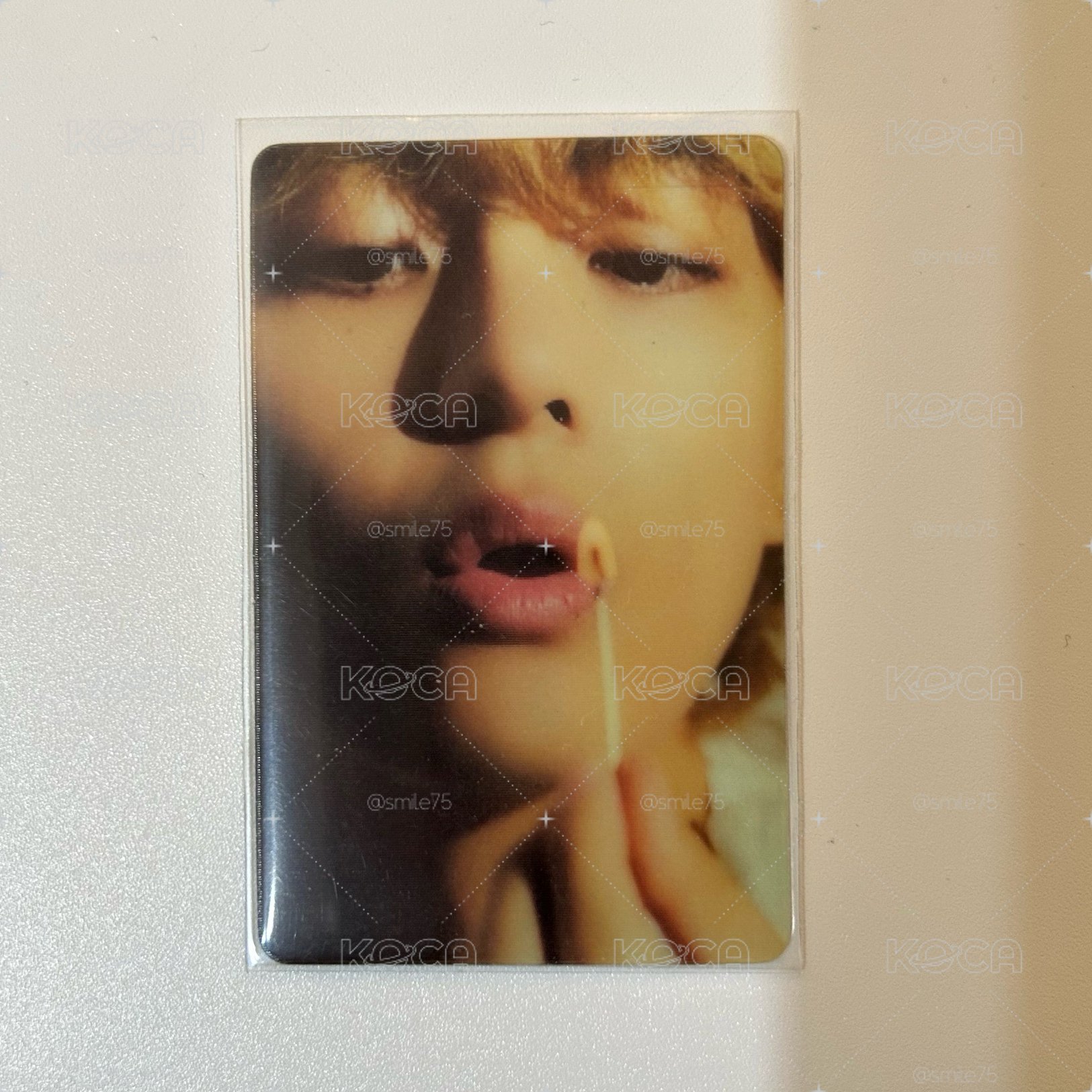 BTS 防彈少年團 金泰亨 V Dicon Vicon 雜誌 特典卡 小卡