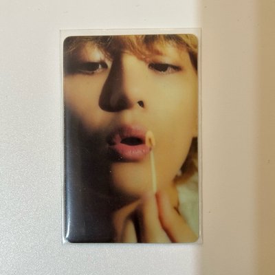 BTS 防彈少年團 金泰亨 V Dicon Vicon 雜誌 特典卡 小卡
