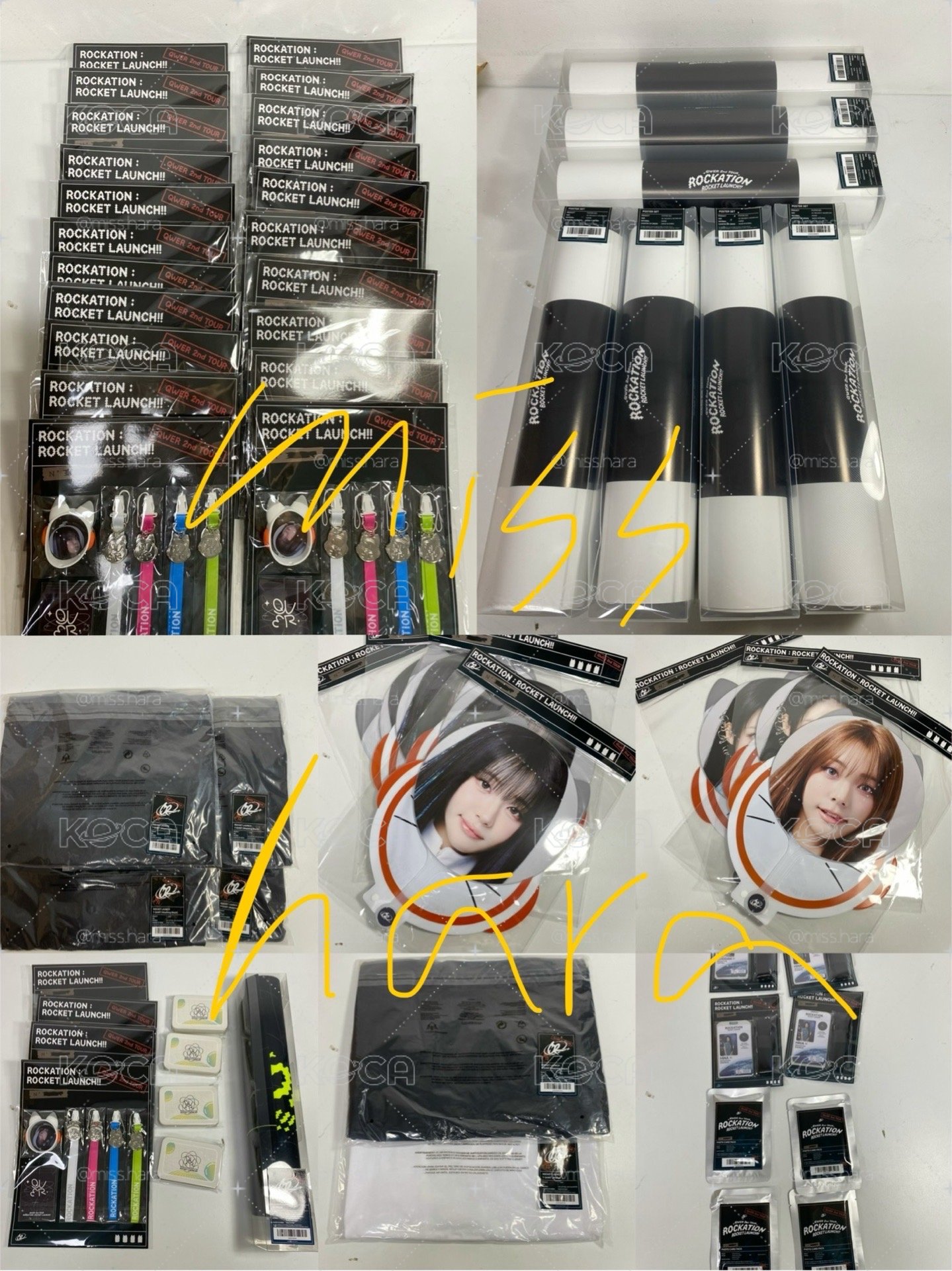 QWER二巡首爾場周邊線上代購