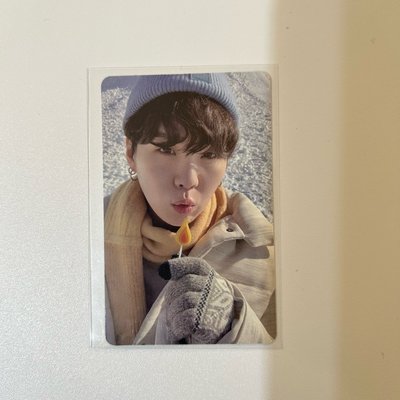 BTS 防彈少年團 閔玧其 SUGA 2021 冬寫其 小卡