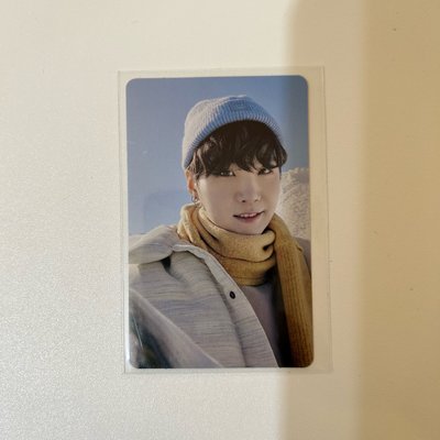 BTS 防彈少年團 閔玧其 SUGA 2021 冬寫其 小卡
