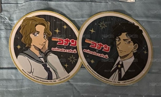 名偵探柯南 M27 杯墊 安美Café 特典
