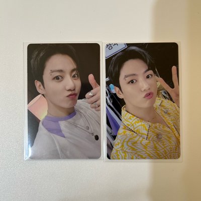 BTS 防彈少年團 田柾國 JK jungkook 小宇宙 sowoozoo 藍光 小卡