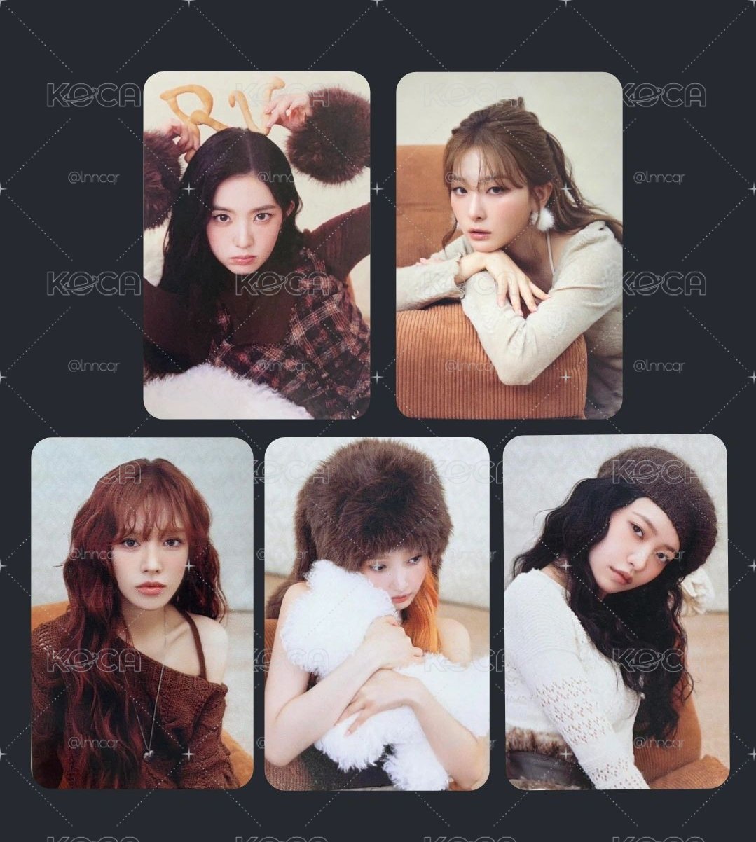 Red Velvet wm 特典卡 