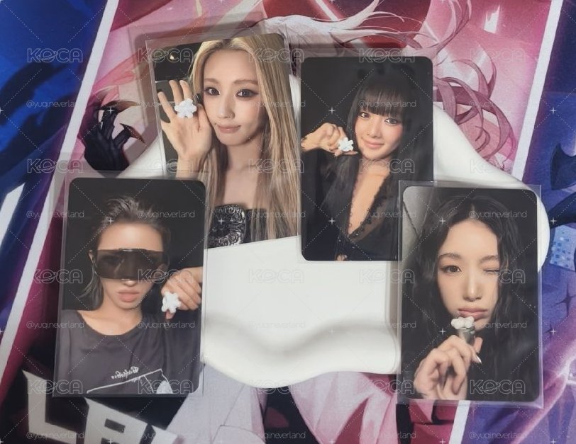 i-dle WE MADE打歌卡