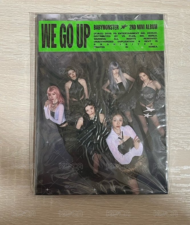 BABYMONSTER 2nd MINI ALBUM [WE GO UP] We ver. 全新未拆專
