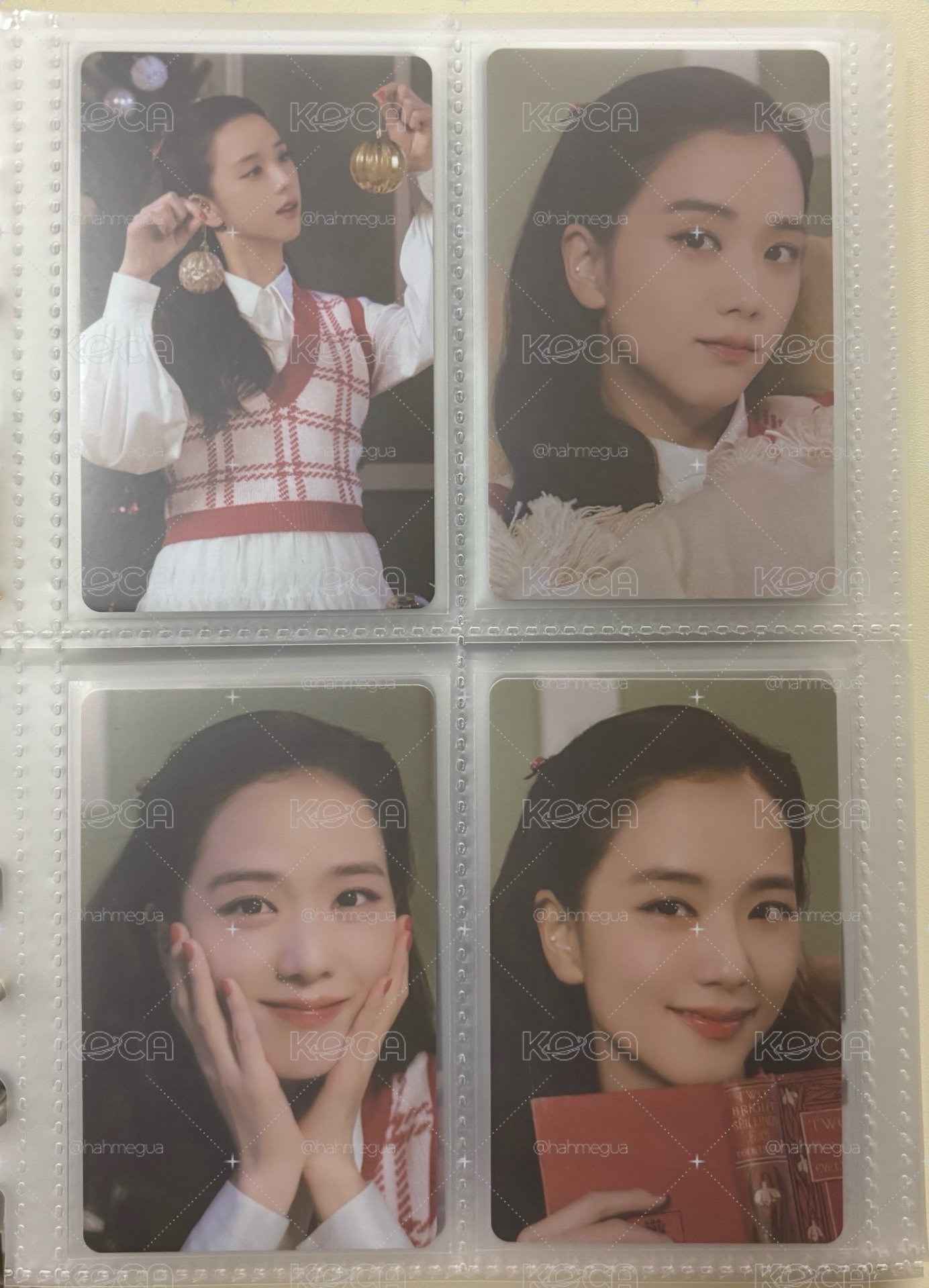 Jisoo bptg 聖誕節四張