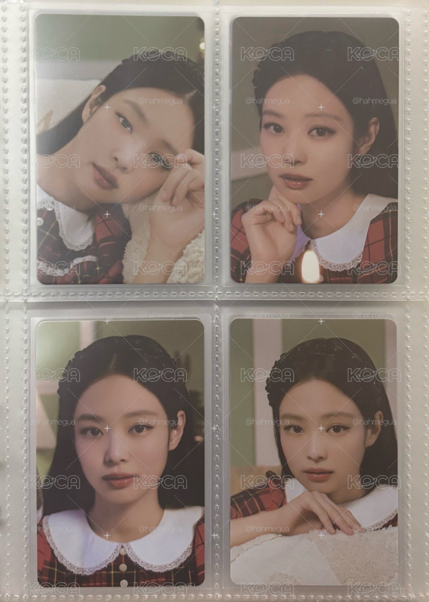 Jennie bptg 聖誕節四張
