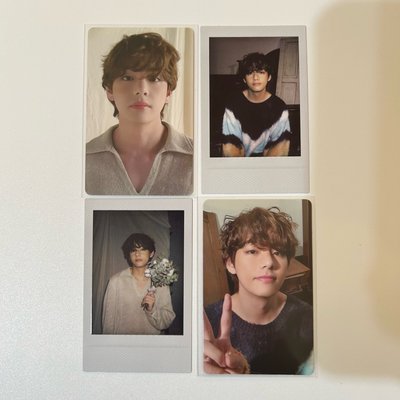 BTS 防彈少年團 金泰亨 V deco kit 拍立得 雙面卡 隨機卡 一鍵畢業