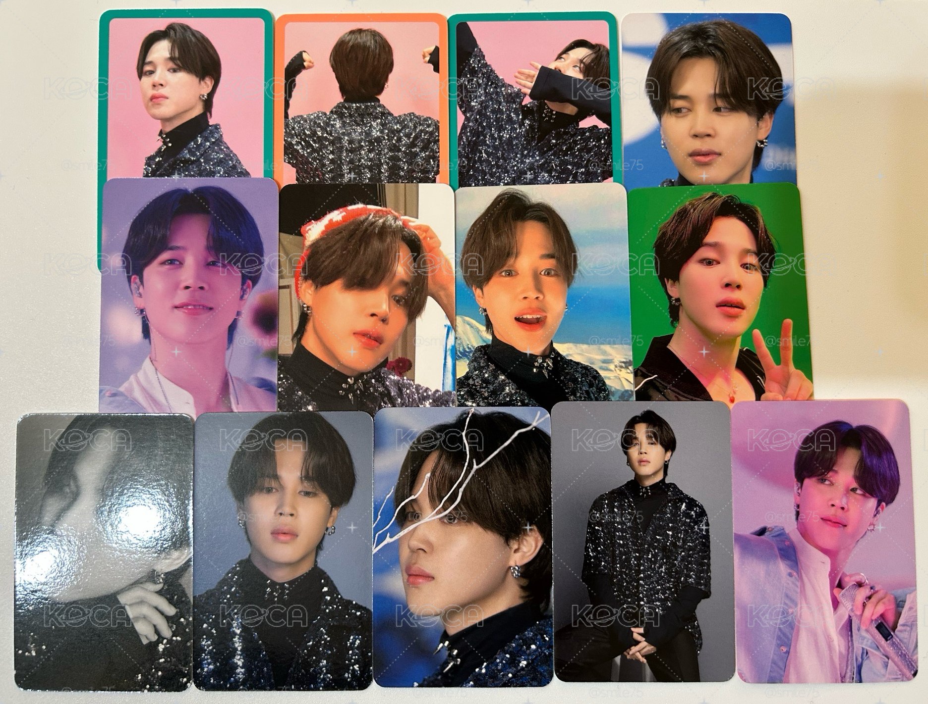 BTS 防彈少年團 朴智旻 JIMIN dicon 小卡組
