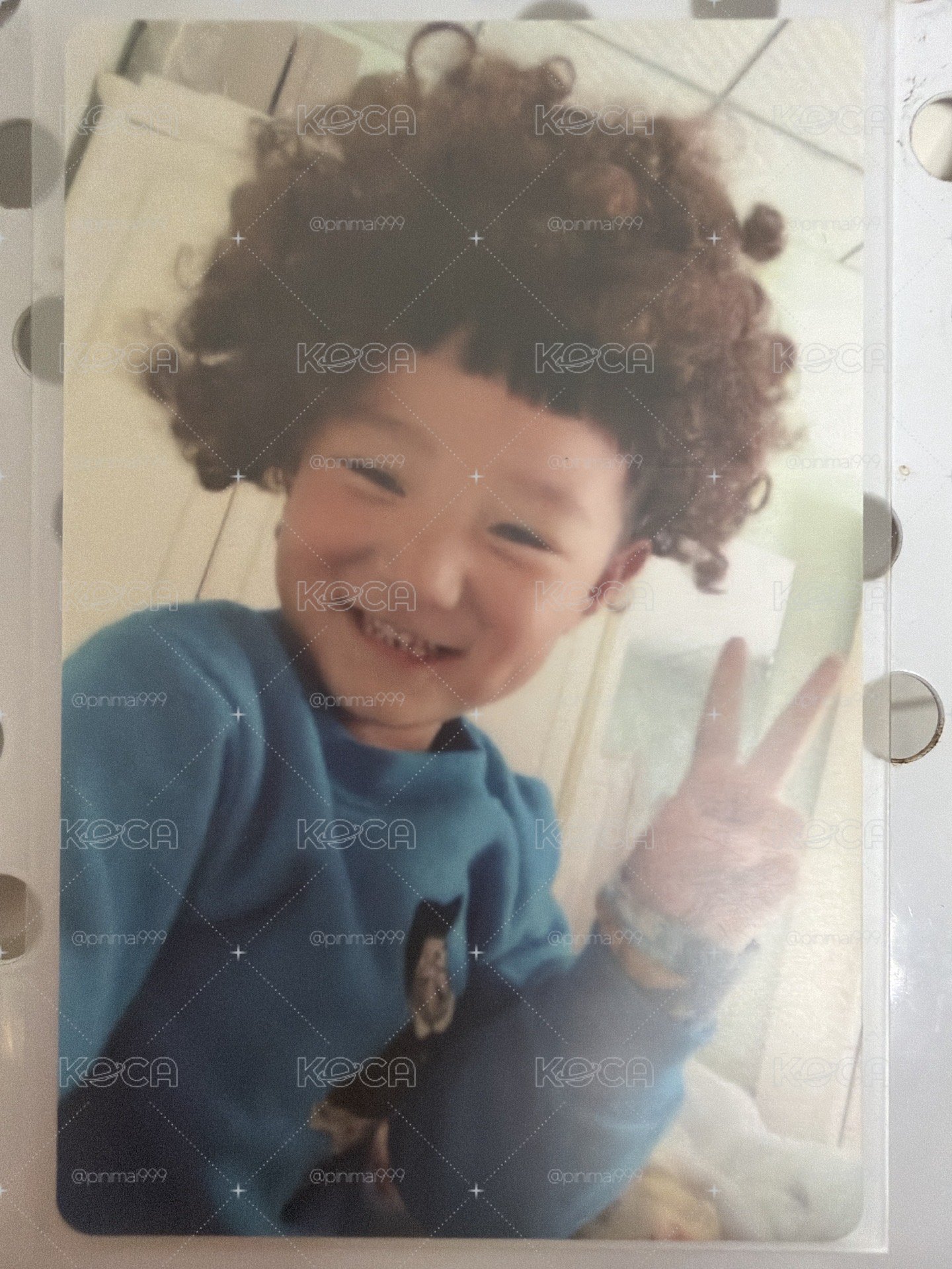 王櫓杰25年台曆童年爆炸頭小卡