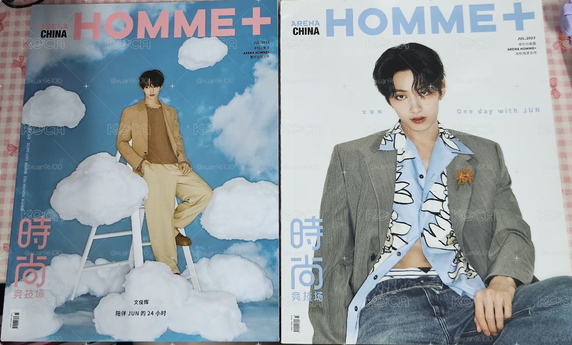 SEVENTEEN 文俊輝 HOMME雜誌