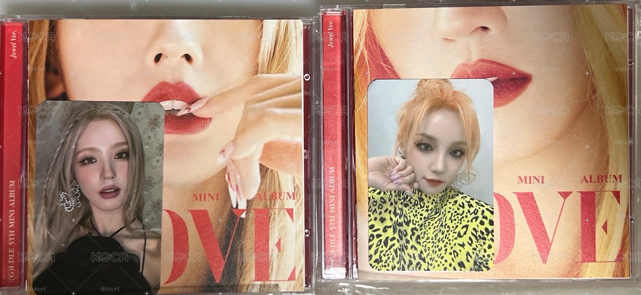 (G)I-DLE  I Love 單封 