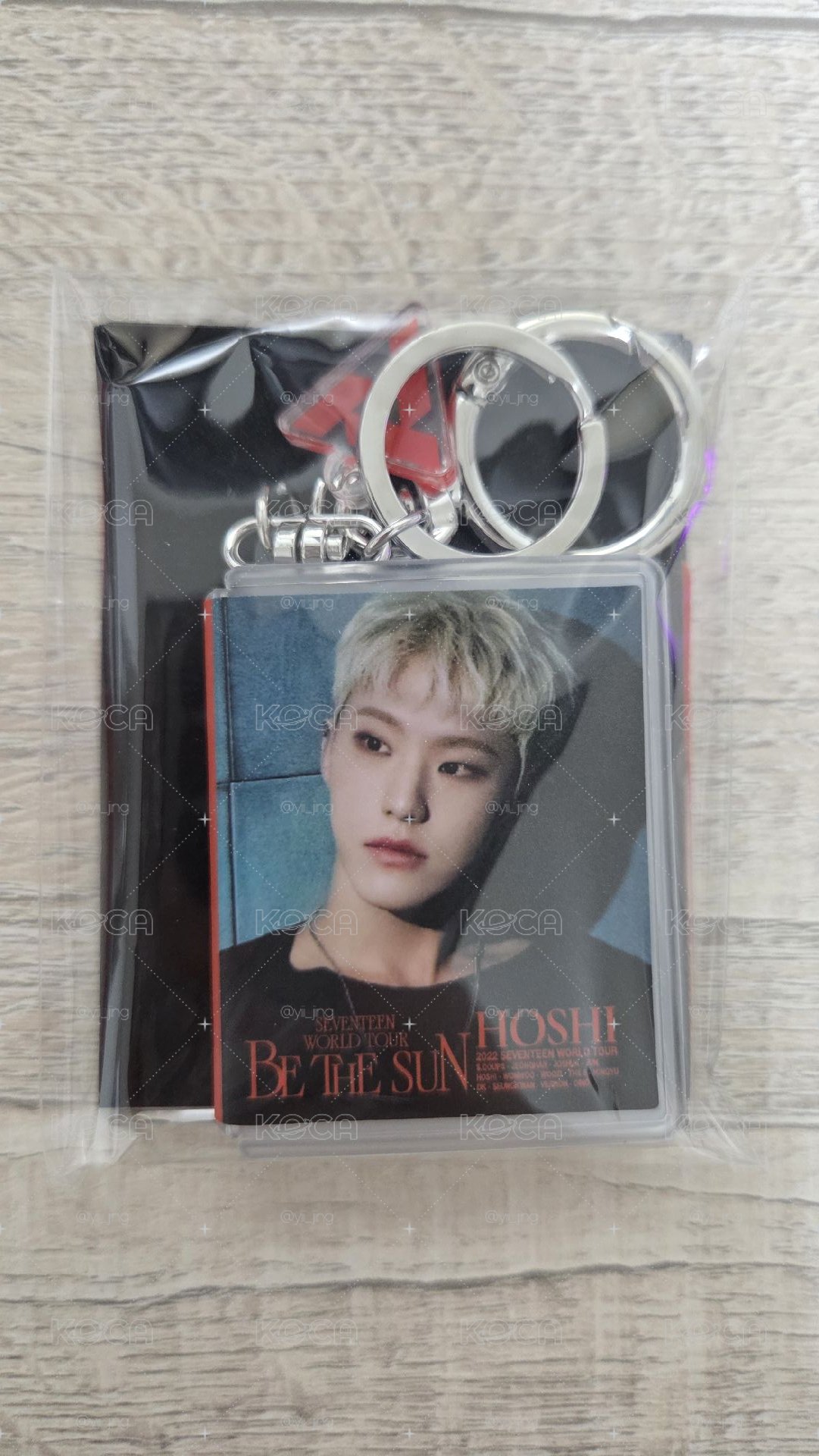Seventeen 扭蛋吊飾 Hoshi Be the sun