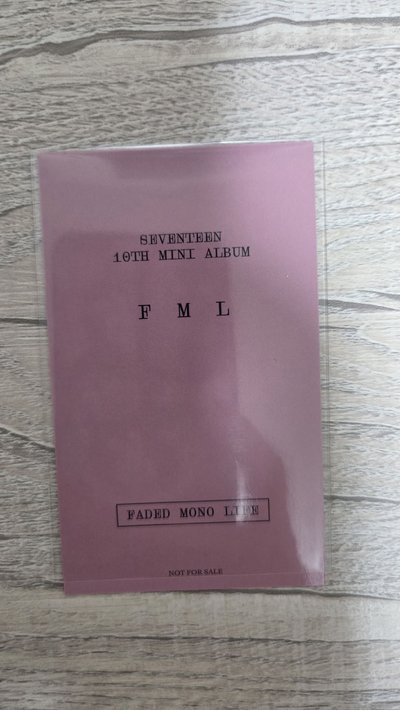 Seventeen Jun FML 