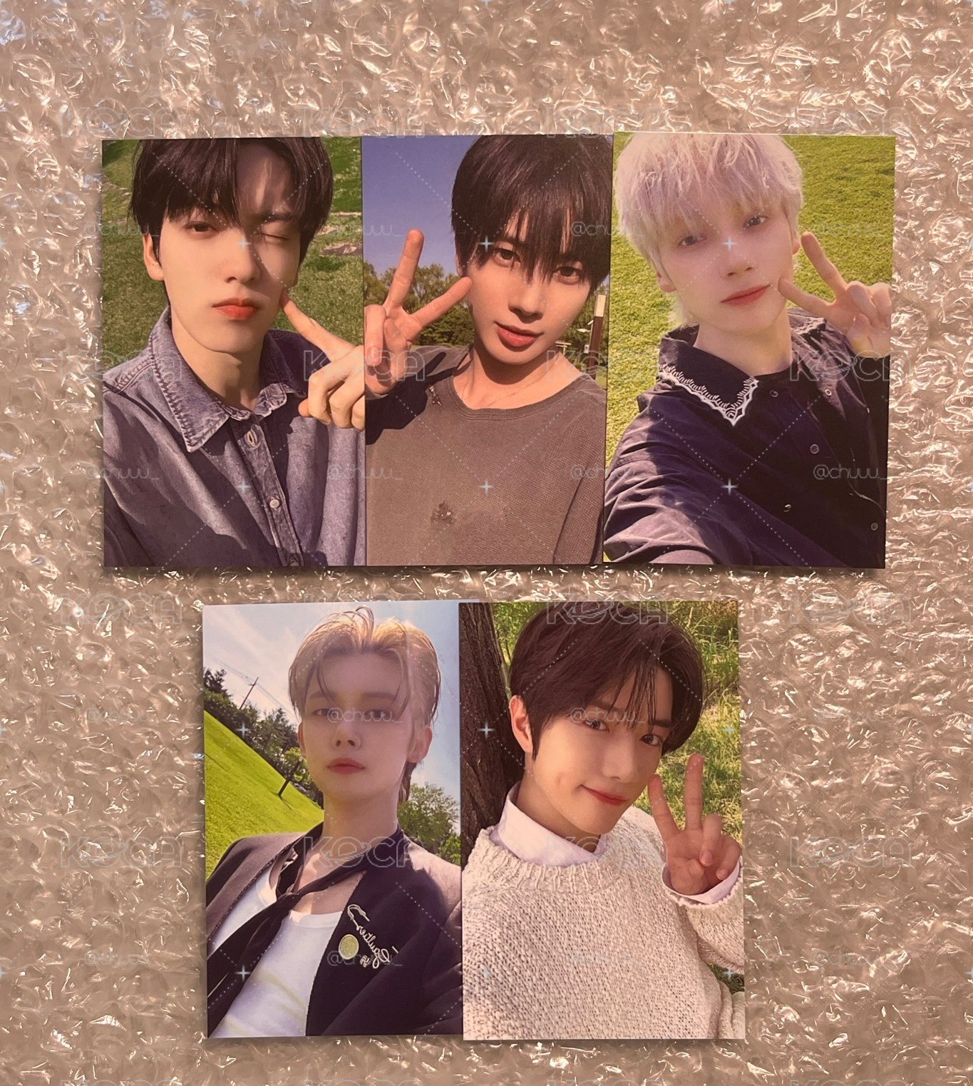 TXT 全員粽卡