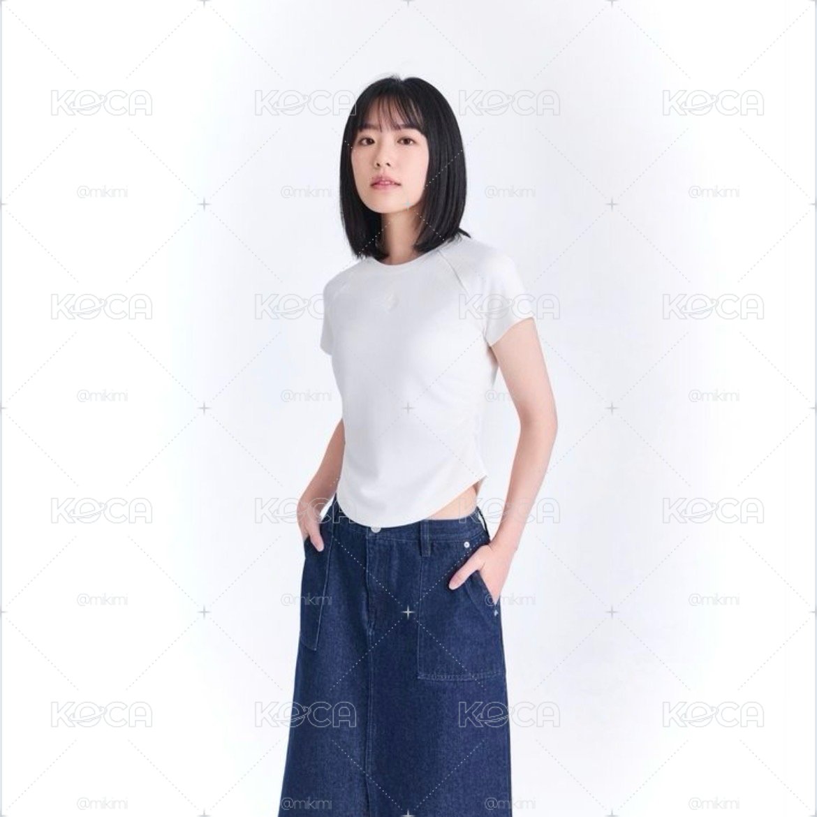 Baseline「抽皺合身上衣S」+滿額棒球禮