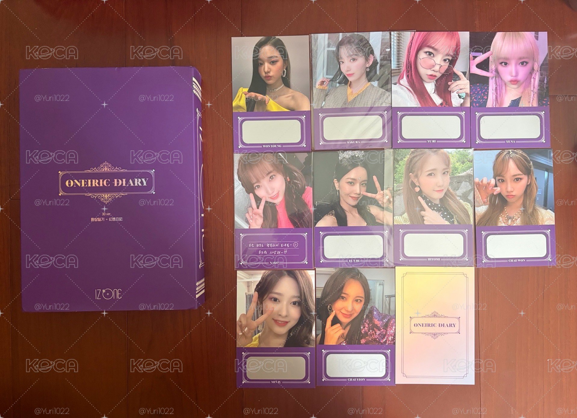 IZ*ONE Oneiric Diary 3D版 專輯 