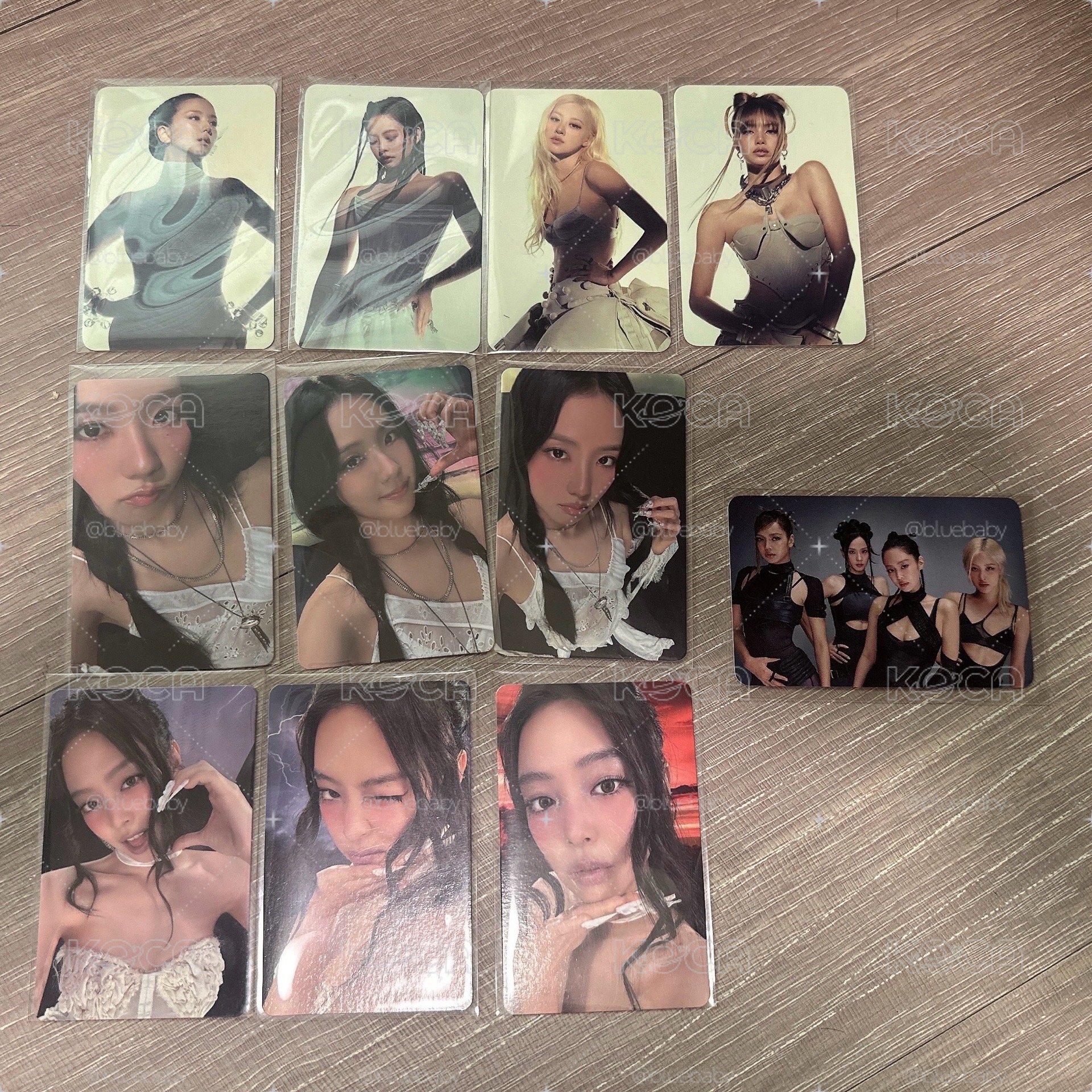 blackpink Jisoo Jennie rose Lisa 現貨小卡