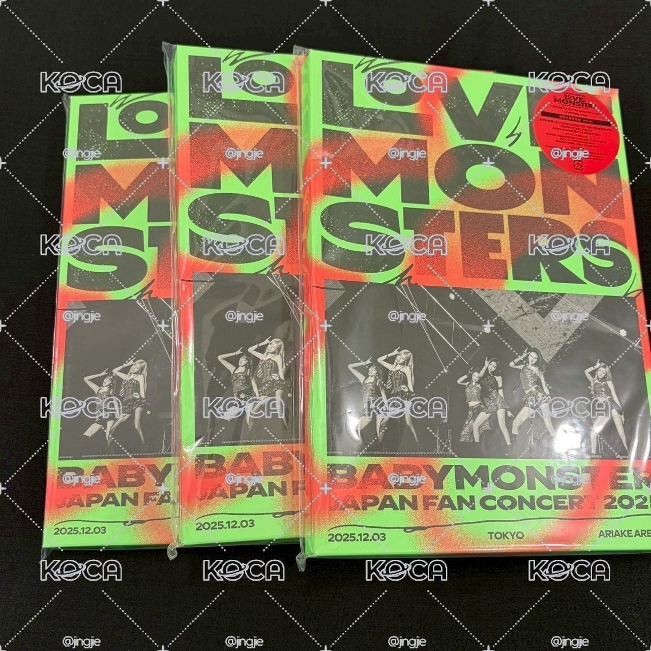 BABYMONSTER｜LOVE MONSTERS 藍光初回限定盤 未拆