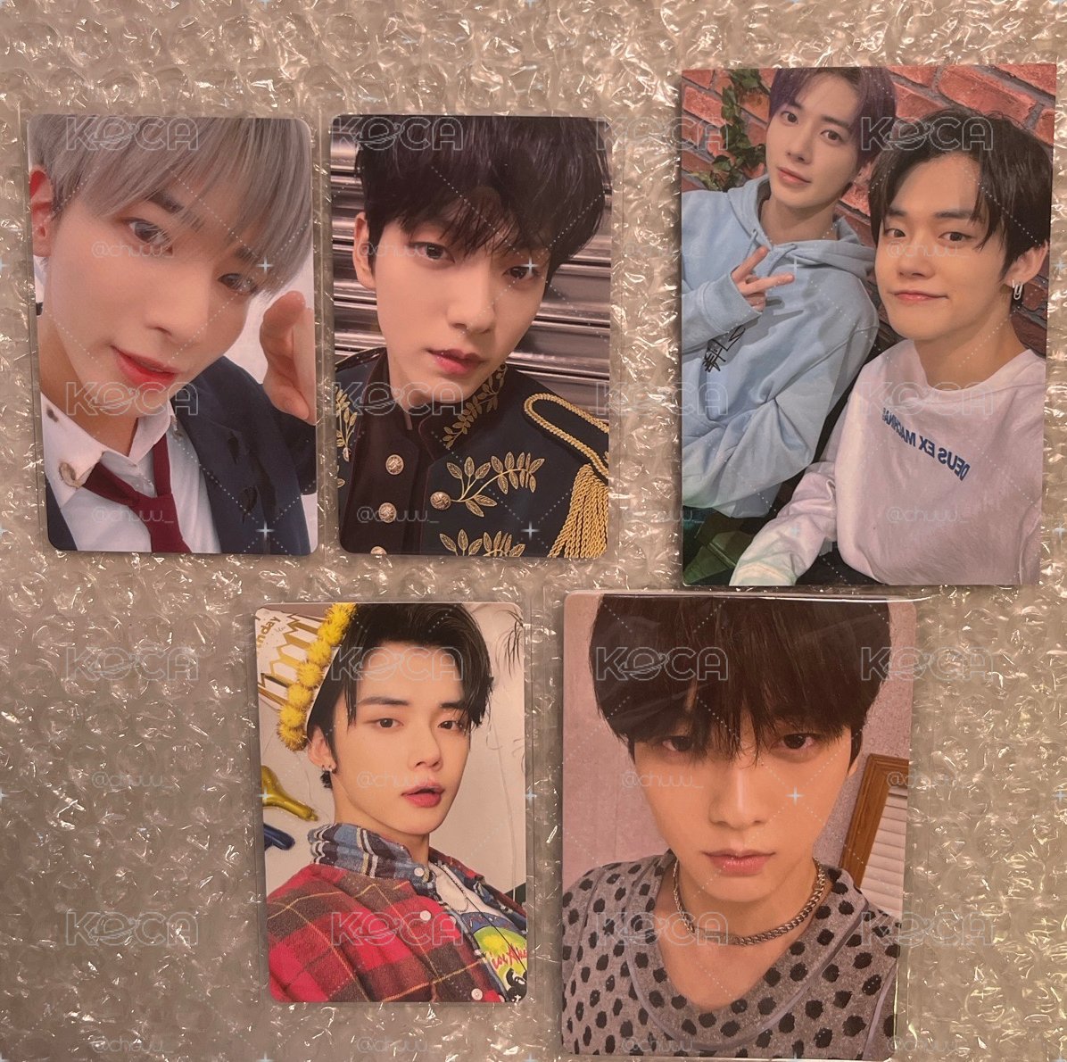 TXT 歷年小卡