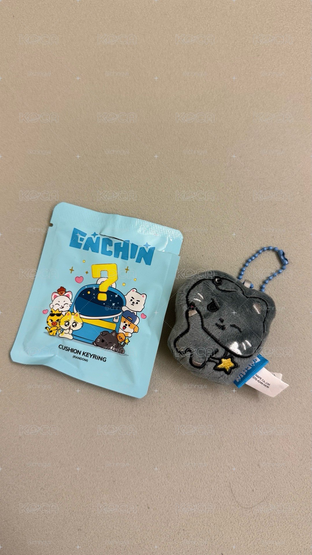 enchin 朴綜星Noxstar 吊飾娃
