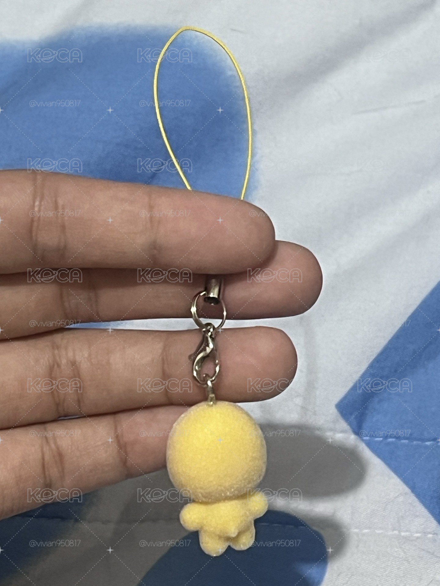 菲 植絨小吊飾