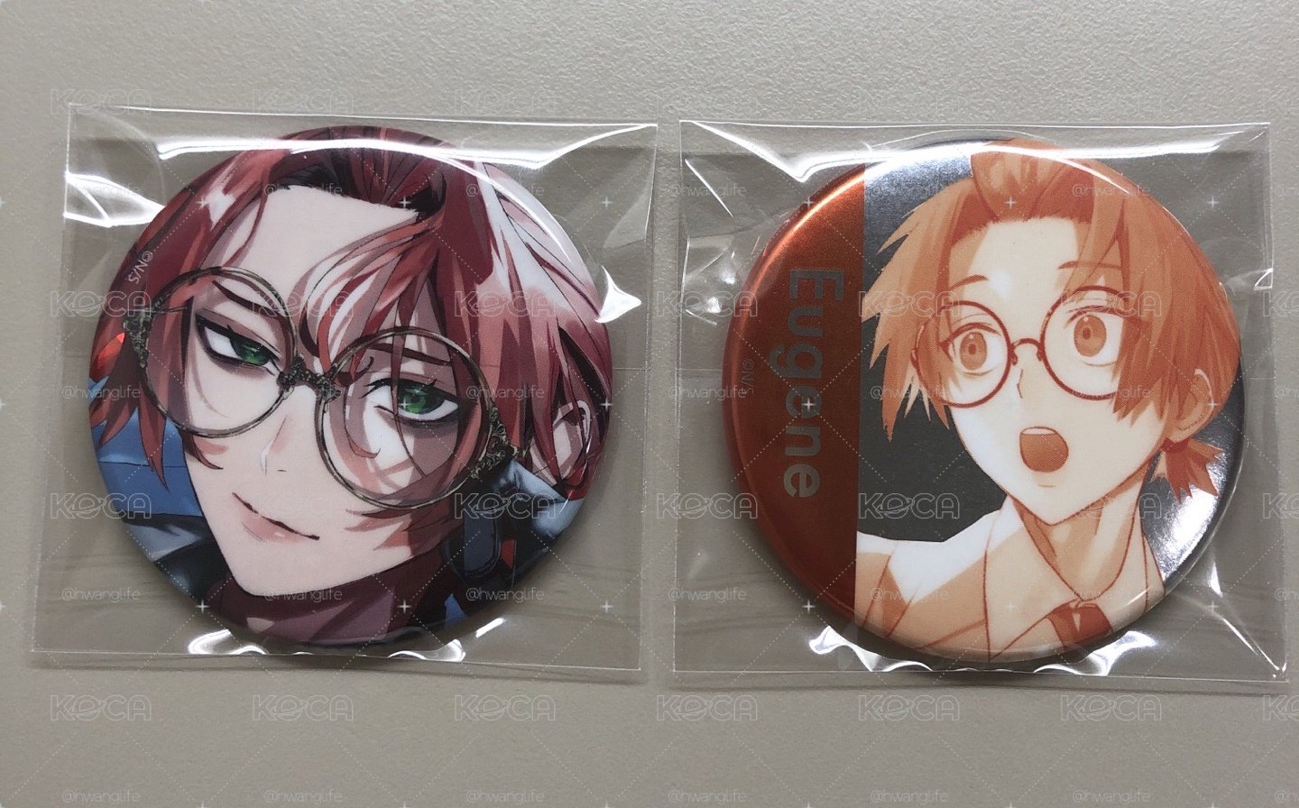 遊人FavoteriA 1彈聯名 徽章 紅底+銀底