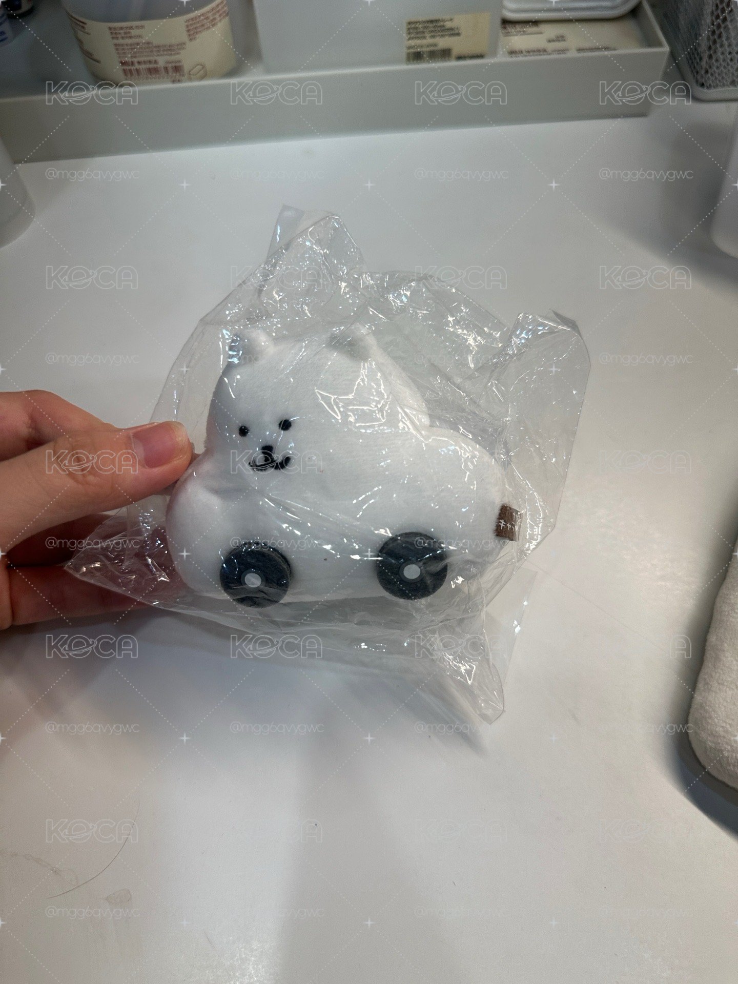 自嘲熊迷你車車