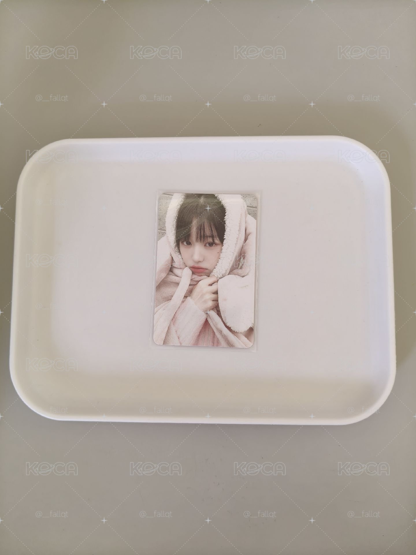 IVE MINE ms 1.0 特典卡 兔毯員