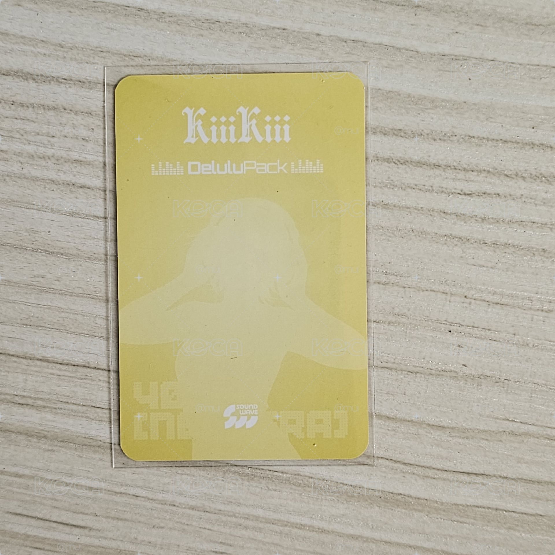 KiiiKiii Sw簽售卡 Sui