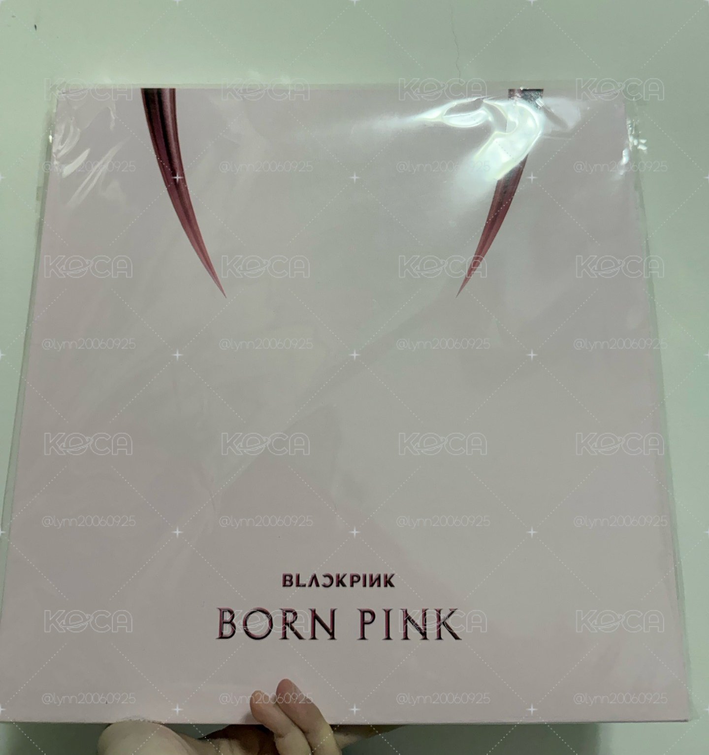 blackpink born pink 粉膠（黑膠唱片）