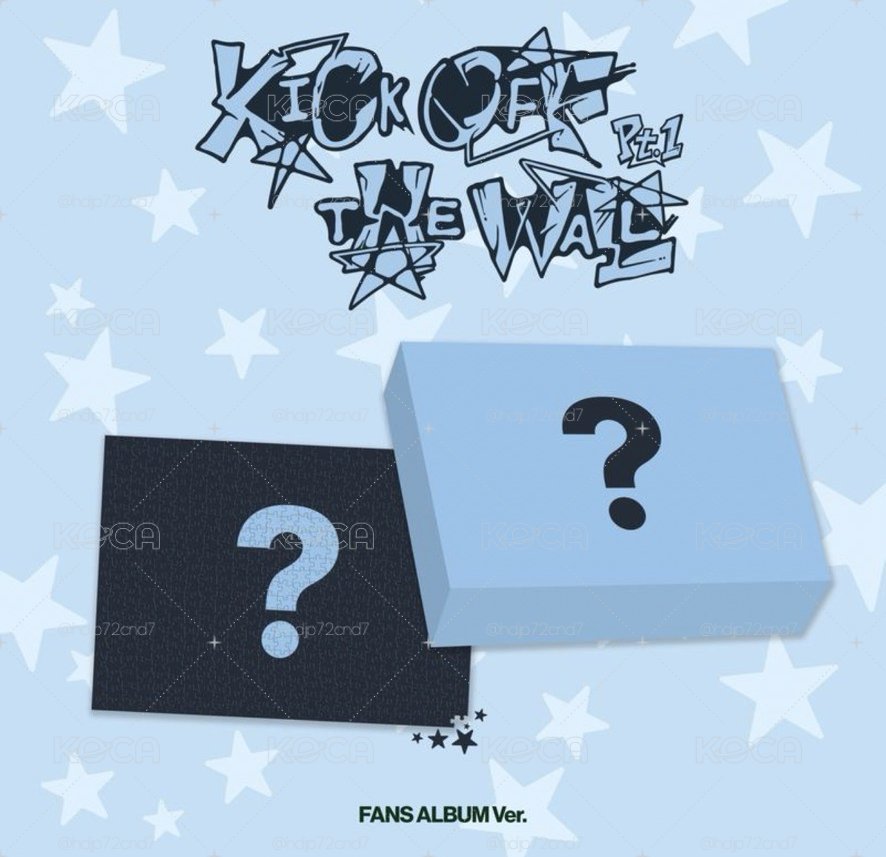 【預購/已收單】KickFlip 迷你五輯 KICK OFF THE WALL Pt.1 FANS 通路