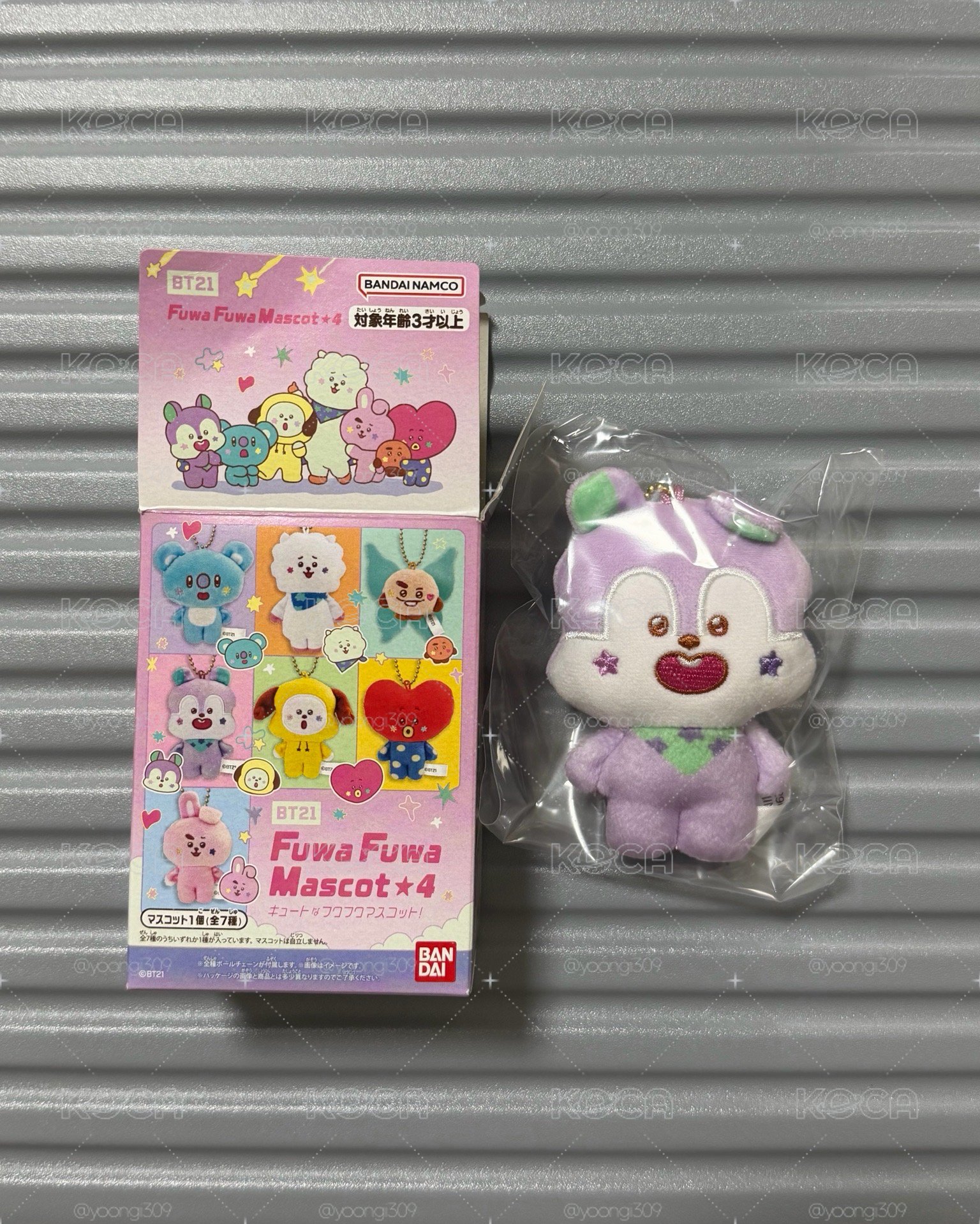 BT21 日本限定fuwa fuwa 4 mang
