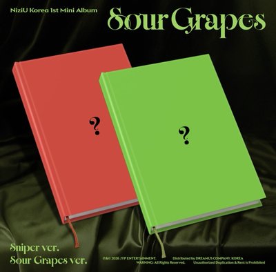 【預購/可直接下單/免二補】NiziU 韓國迷你一輯 Sour Grapes PB SET 版 含特典