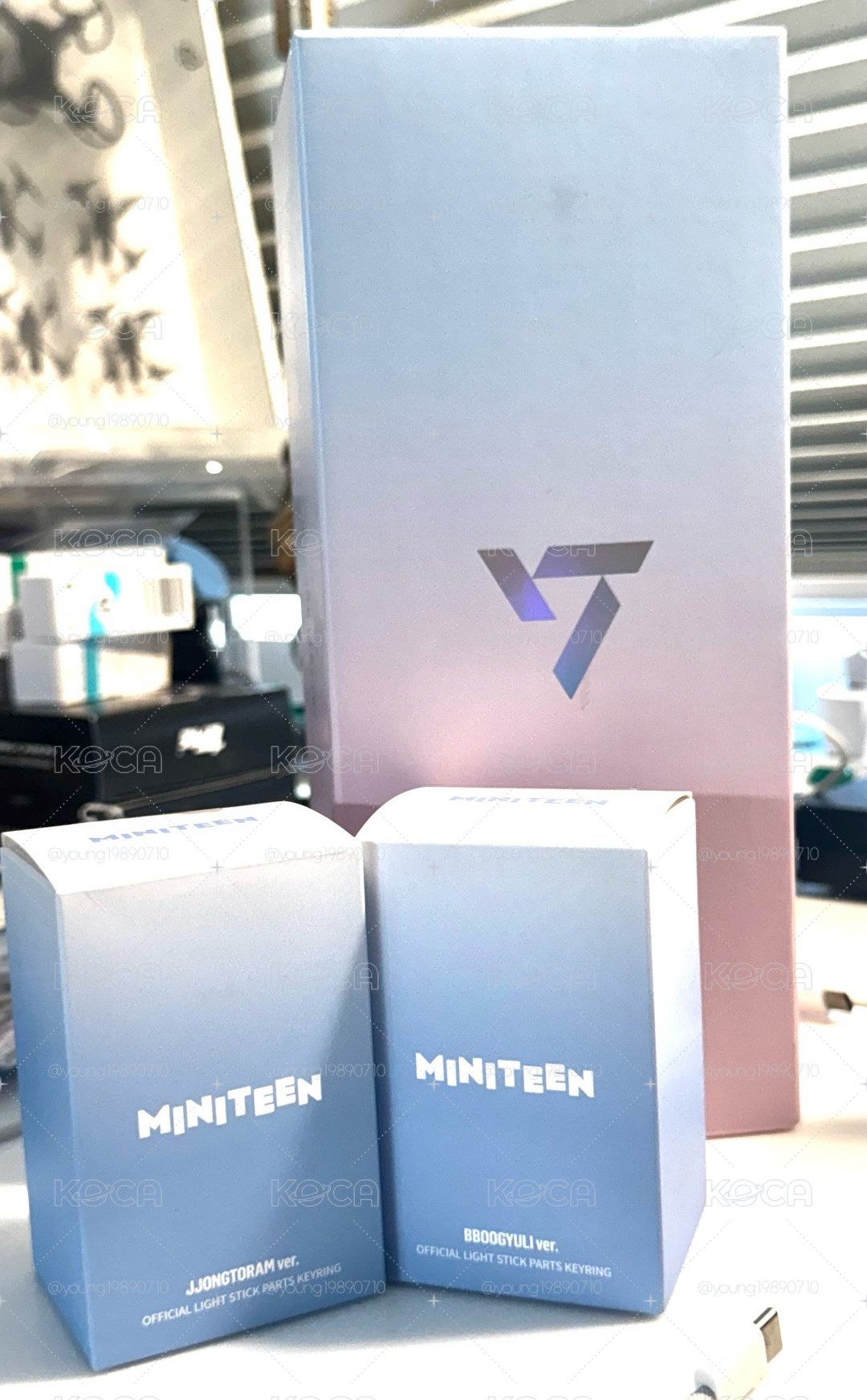 (二手請看完敘述)⚡️SEVENTEEN 10週年 手燈 克拉棒 替換燈芯 尹淨漢 夫勝寛