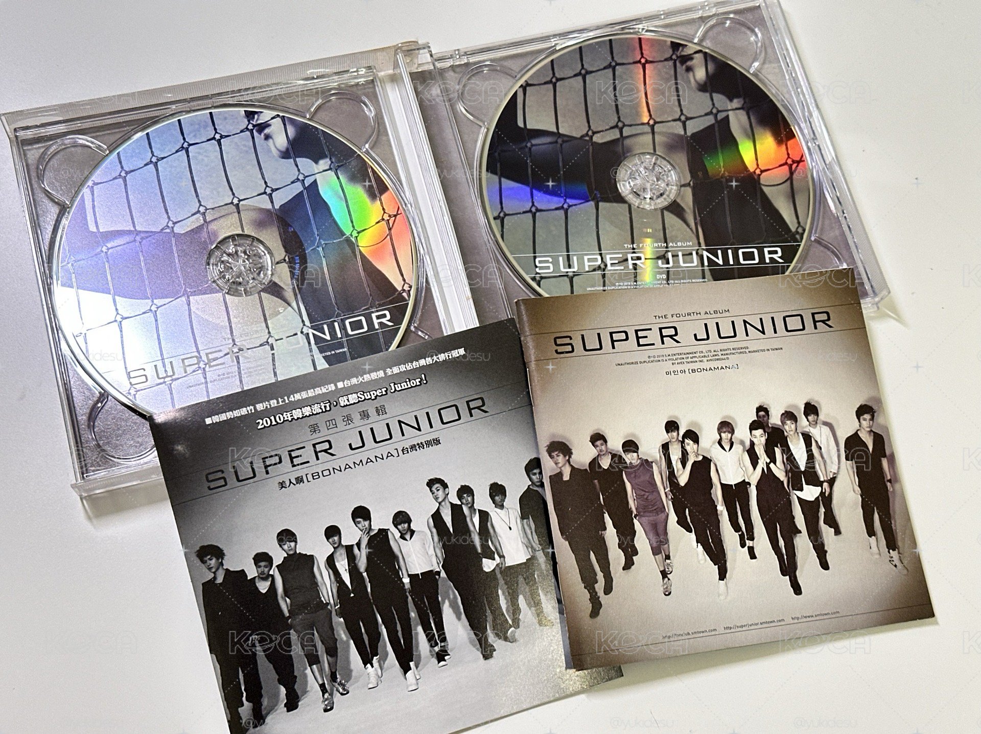 SUPER JUNIOR 「BONAMANA」C版台壓專輯