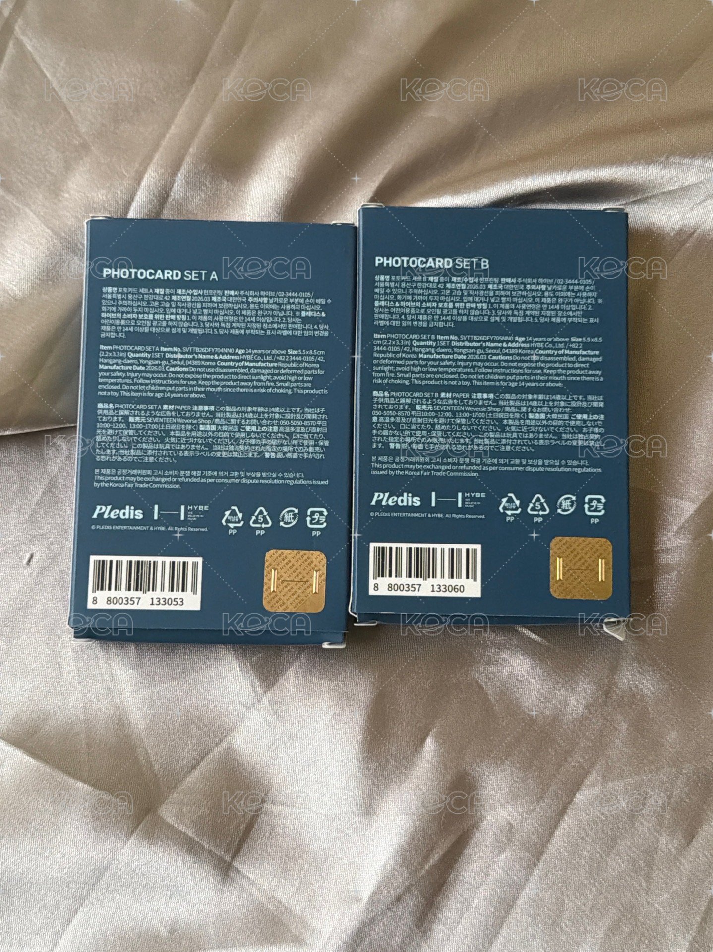 小卡 A+B Set
