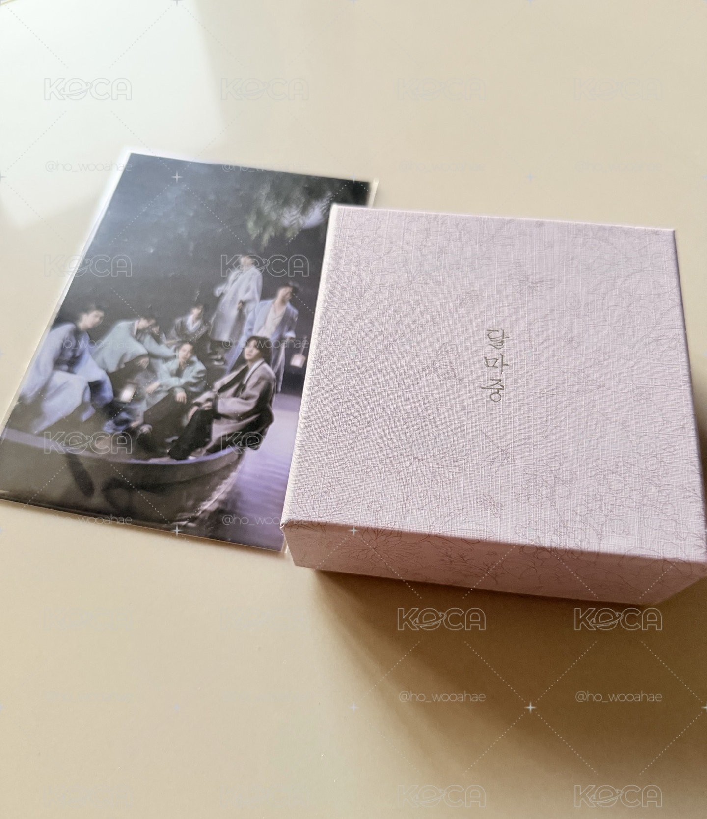 💣BTS 2022 中秋 달마중 珍珠蝴蝶 耳環 含大卡🦋